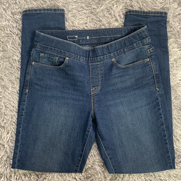 Levi’s Pull-on Shaping Dark Rinse Denim Jeggings, 6 - Picture 7 of 12